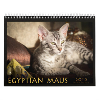 2015 Egyptian Mau calendar: Cats of the Pharoahs Calendar