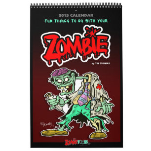 2015 Fun Things To Do With Your ZOMBIE Calendar