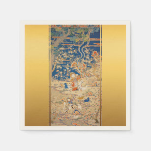 2015 Goat Year Chinese Tapestry - Paper Napkins
