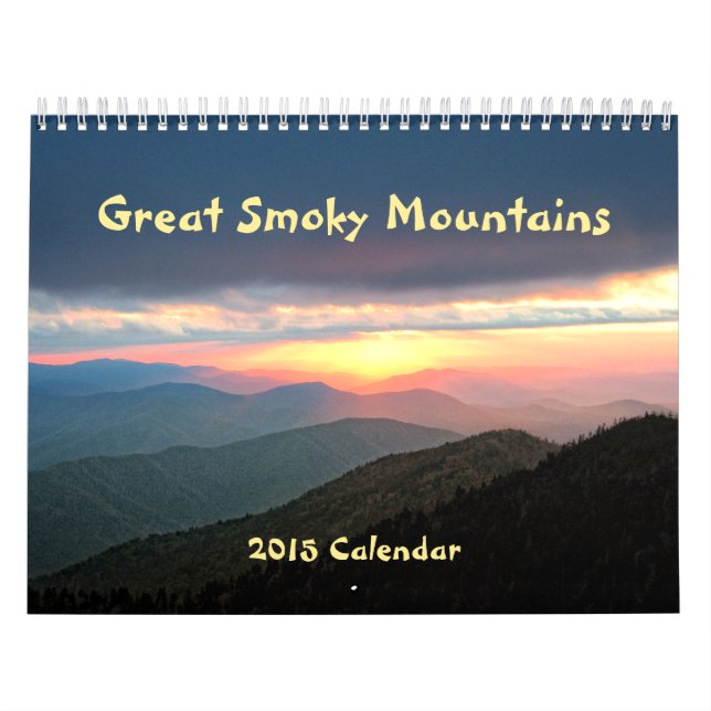 2015 Great Smoky Mountains Calendar (Cover)