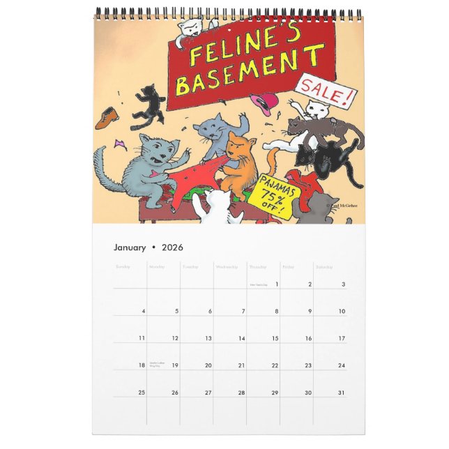 2015 Green Weenii Calendar (Jan 2026)