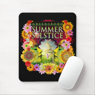 2015 Greensboro Summer Solstice Festival Keepsake Mouse Mat