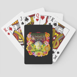 2015 Greensboro Summer Solstice Festival Keepsake Playing Cards