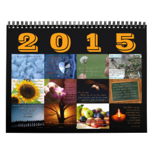 2015 Inspirational Bible Verse Calendar