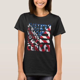 2015 Just A Boy Who Loves Soccer 11th Birthday T-Shirt