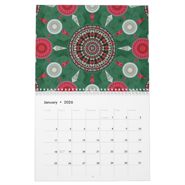 2015 Mainely Mandalas Calendar (Jan 2026)