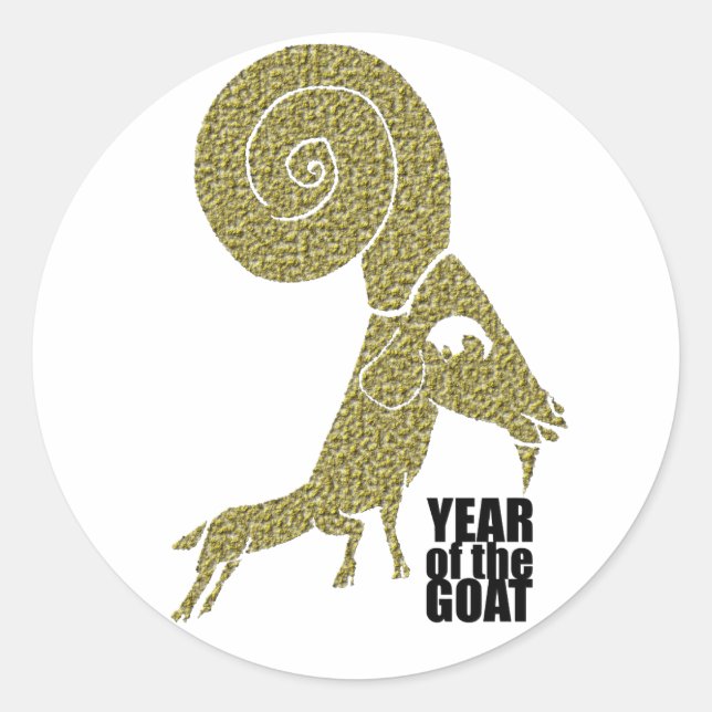 2015 Ram Sheep Goat Year - Stickers (Front)
