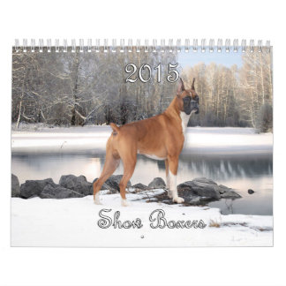 2015 Show Boxers Calendar