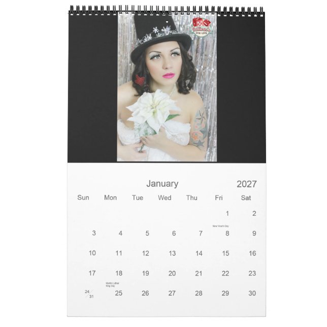 2015 Sullivan's Pin-up's Calendar (Jan 2027)