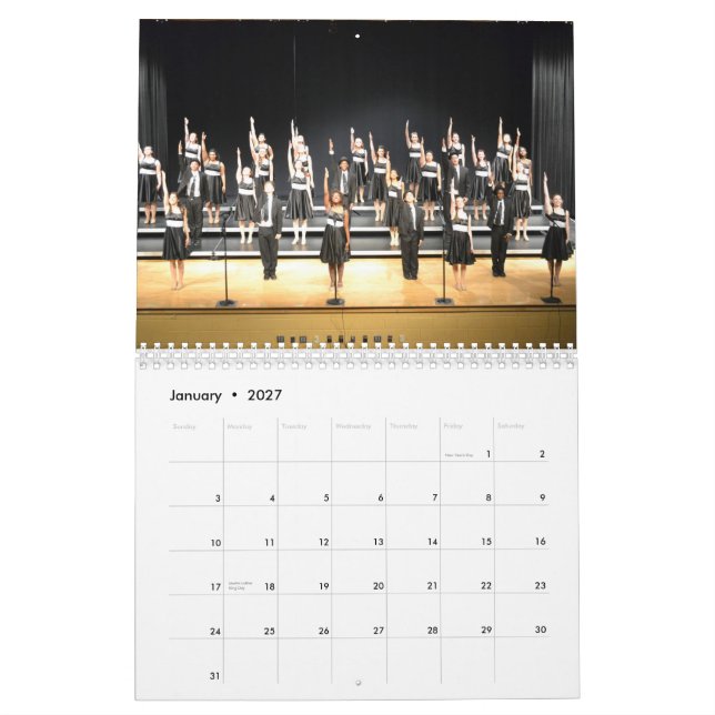 2015 Titan Tempo Show Choir Calendar (Jan 2027)