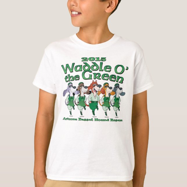 2015 Waddle O' the Green Kid's Shirt (Front)