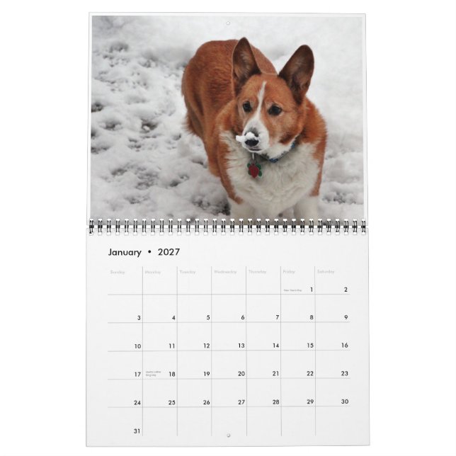 2015 With Charlie & Maggie Calendar (Jan 2027)