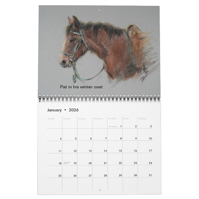2015Morgan Horse Ranch, PRNS calendar (Jan 2026)