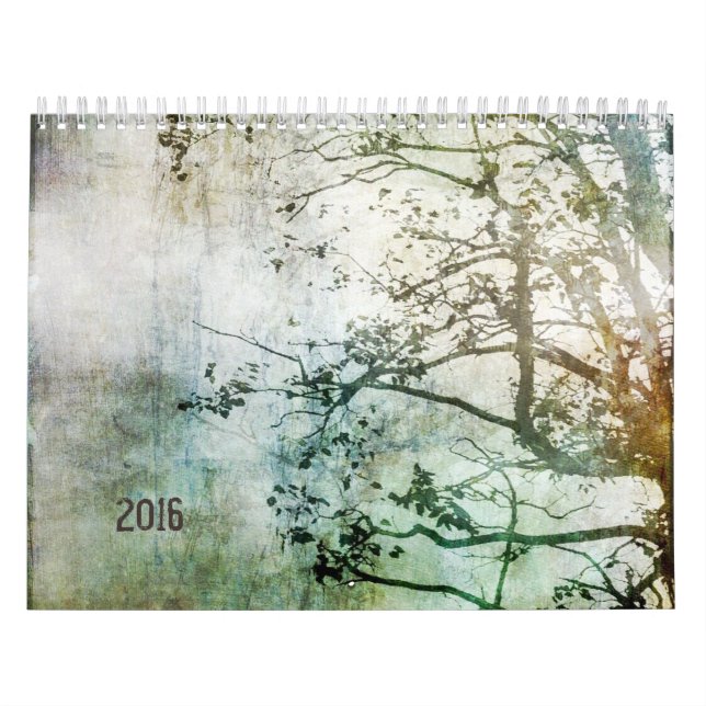 2016 Abstract Nature Calendar (Cover)
