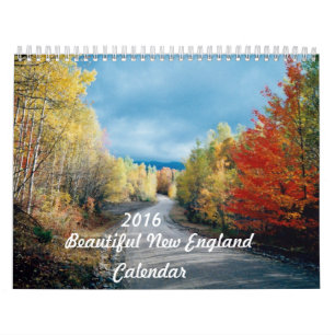 2016 Beautiful New England Calendar