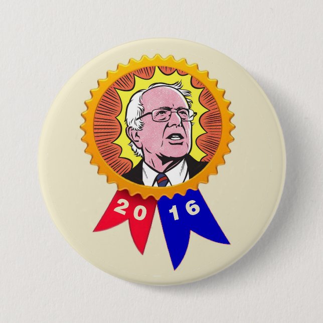 2016 Bernie Sanders 7.5 Cm Round Badge (Front)