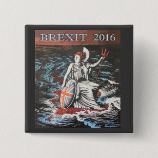2016 BREXIT 15 CM SQUARE BADGE