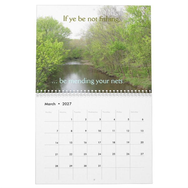 2016 Calendar (Mar 2027)