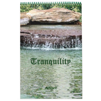 2016 Calendar Cascade Tranquillity Single Page