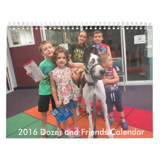 2016 Calendar, Dozer and Friends Calendar (Cover)