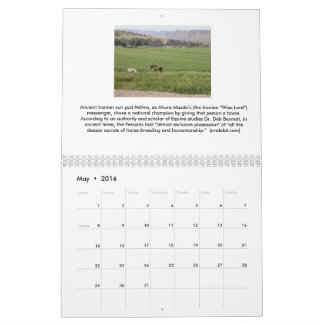 2016 Calendar - Iranian Arts