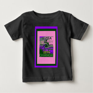 2016 Election Hillary USA We Are Stronger Together Baby T-Shirt