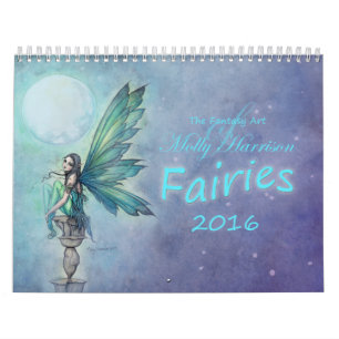 2016 Fairy Calendar by Molly Harrison Fantasy Art