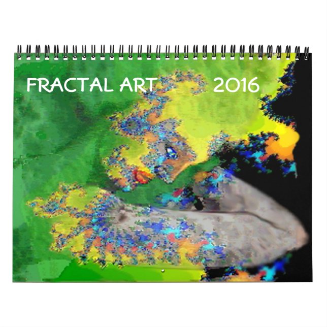 2016  FRACTAL ART COLLECTION CALENDAR (Cover)