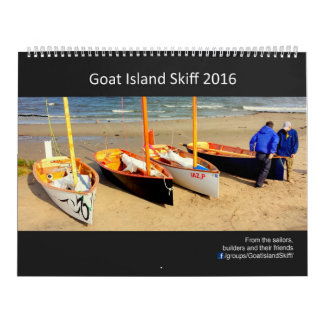 2016 Goat Island Skiff Calendar - 2017 dates