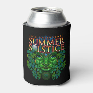 2016 Greensboro Summer Solstice Festival Keepsake Can Cooler