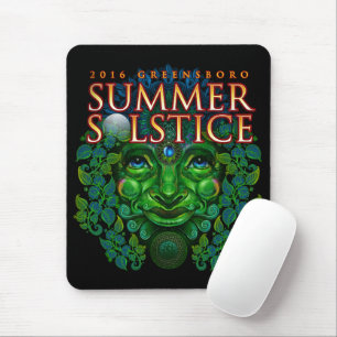 2016 Greensboro Summer Solstice Festival Keepsake Mouse Mat
