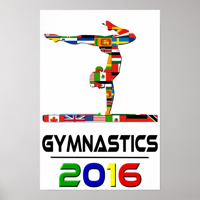 2016: Gymnastics Poster (Front)