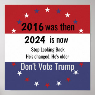 2016 is Gone Vote Harris Poster