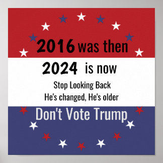 2016 is Gone Vote Harris Poster