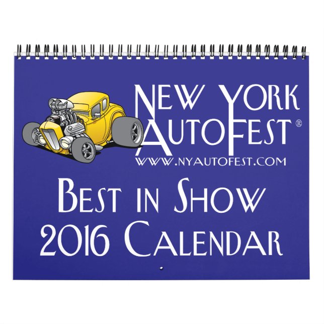 2016 New York AutoFest Calendar (Cover)
