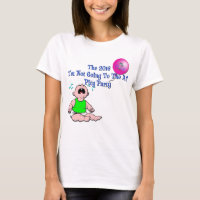 2016 Pity Party Ladies' Tee, Blue Letter