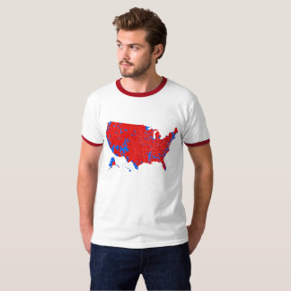 2016 Presidential Election by County T-Shirt
