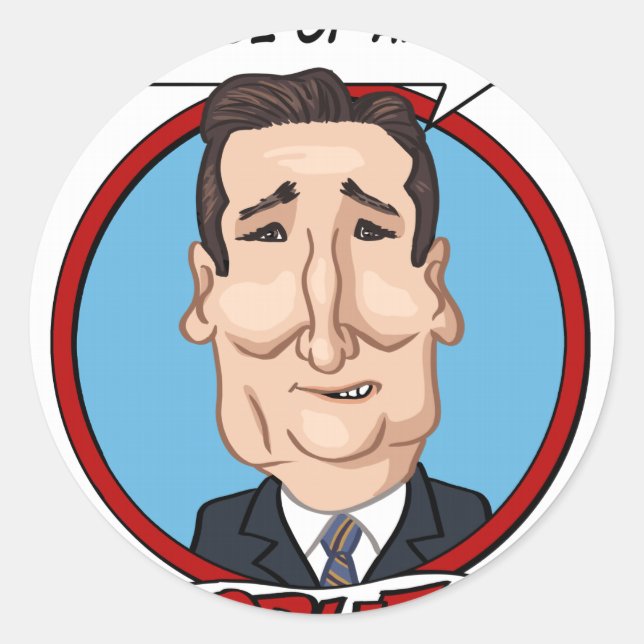 2016 Presidential Election Classic Round Sticker (Front)