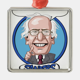 2016 Presidential Election Metal Tree Decoration