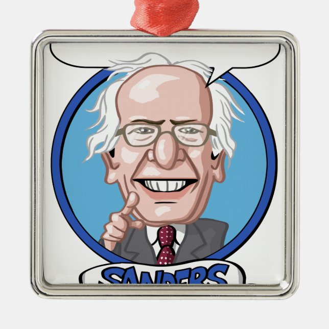 2016 Presidential Election Metal Tree Decoration (Front)