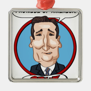 2016 Presidential Election Metal Tree Decoration