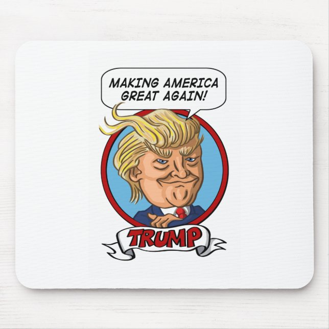 2016 Presidential Election Mouse Mat (Front)