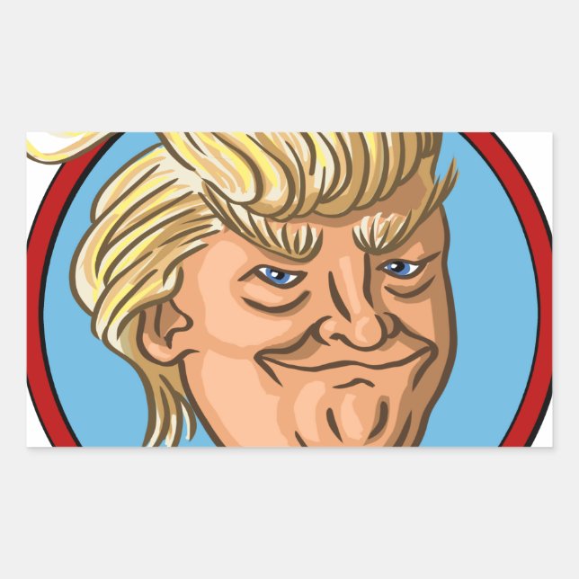 2016 Presidential Election Rectangular Sticker (Front)