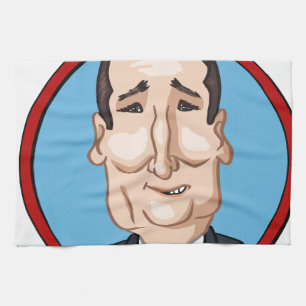 2016 Presidential Election Tea Towel