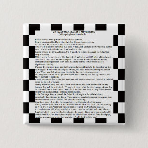 2016 Presidential Race 15 Cm Square Badge