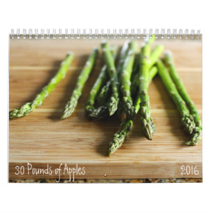 2016 Raw Ingredients Calendar