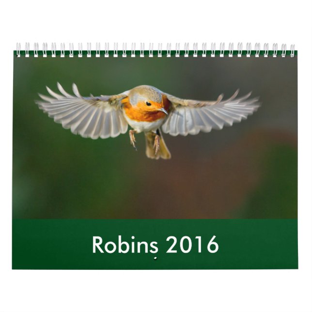 2016 Robin Calendar (Cover)