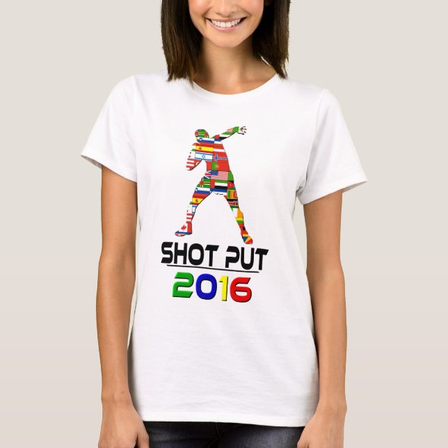 2016:Shotput T-Shirt (Front)