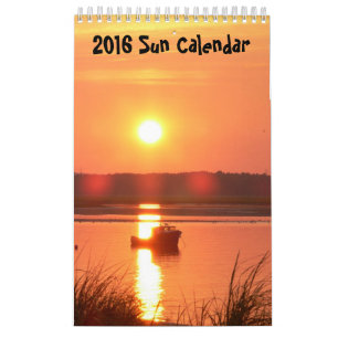 2016 Sun Calendar
