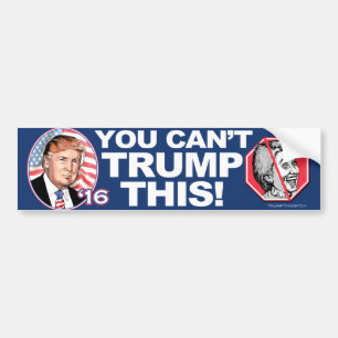 2016 Trump This Anti-Hillary Clinton Bumper Sticker